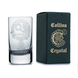 Collins Crystal Clan Shot Glass Skene