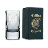 Collins Crystal Clan Shot Glass Taylor