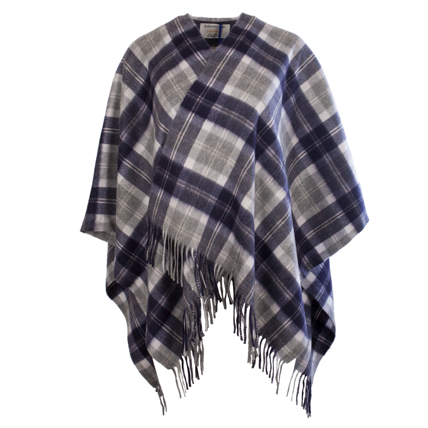 Mini Me Children’s Cape Edinburgh Cashmere Bannockbane Silver