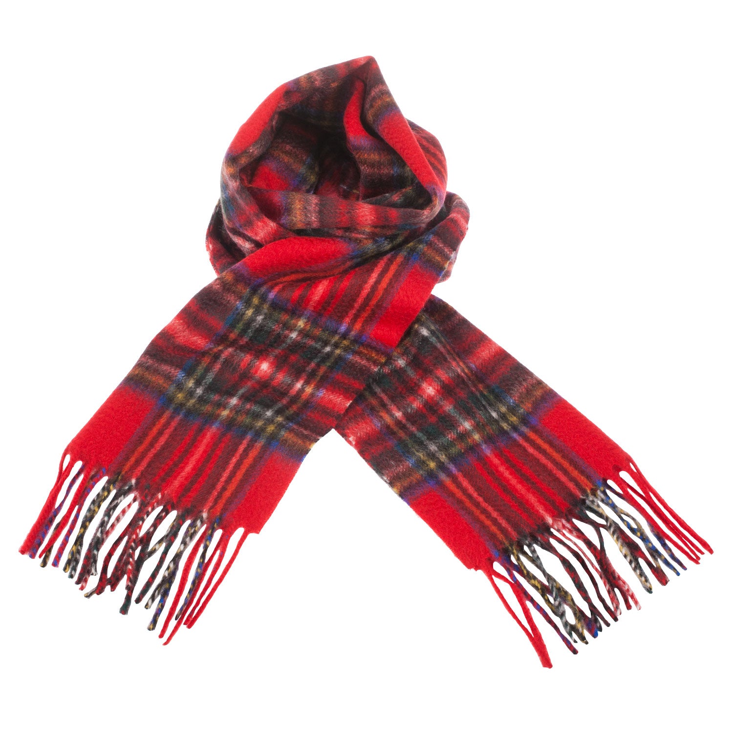 Edinburgh Cashmere Scarf Stewart Royal