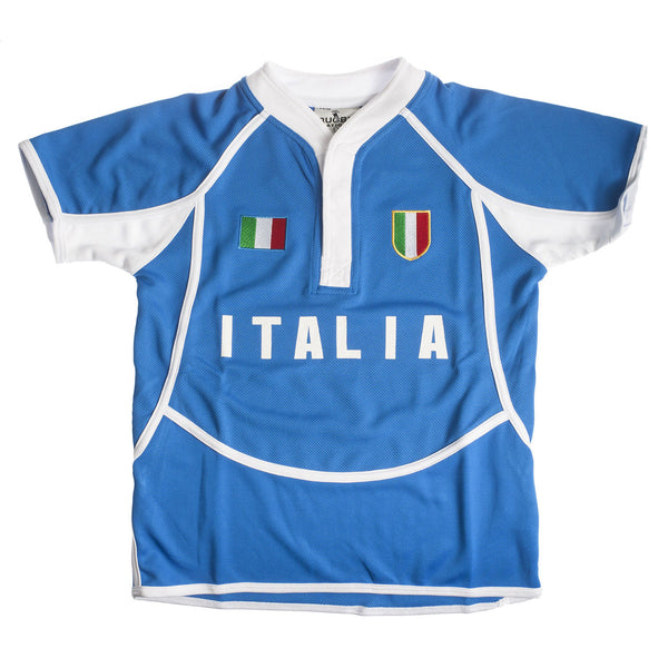 Kids Cooldry Italy Rugby Shirt