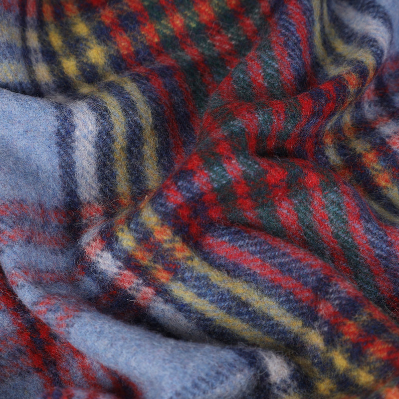 Highland Wool Blend Tartan Blanket / Throw Extra Warm Anderson