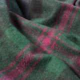 Highland Wool Blend Tartan Blanket / Throw Extra Warm Baird