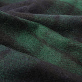 Highland Wool Blend Tartan Blanket / Throw Extra Warm Black Watch