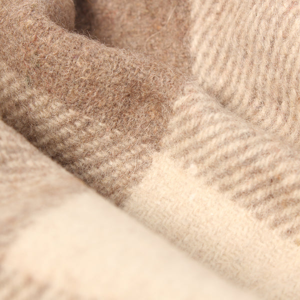 Highland Wool Blend Tartan Blanket / Throw Extra Warm Jacob