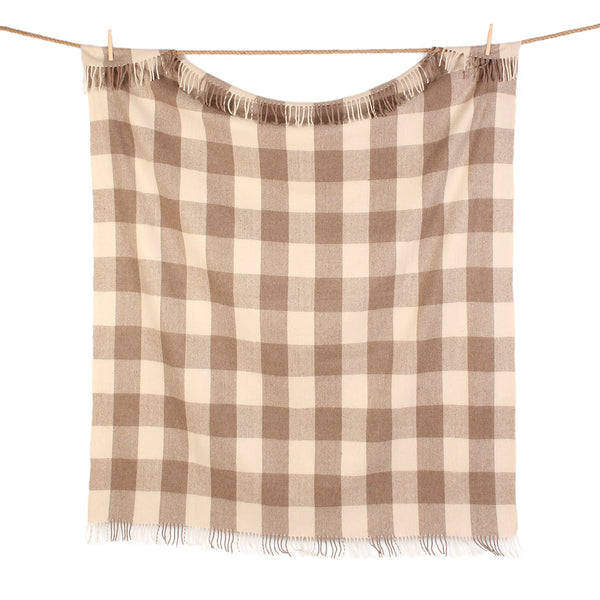 Highland Wool Blend Tartan Blanket / Throw Extra Warm Jacob