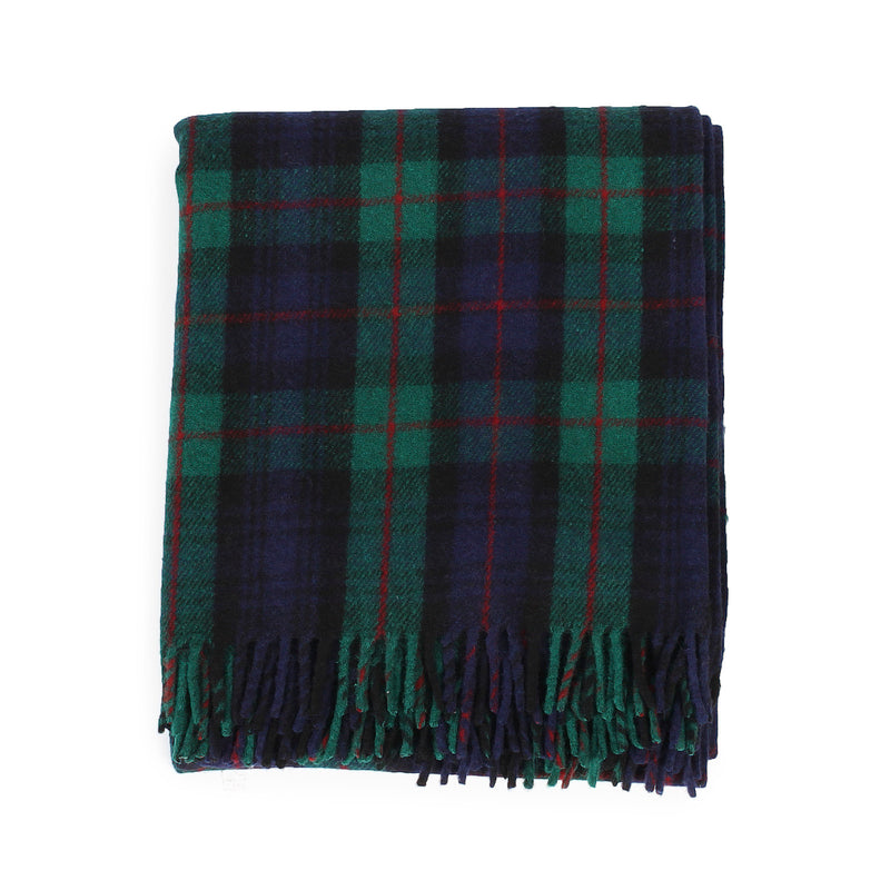 Highland Wool Blend Tartan Blanket / Throw Extra Warm Murray Of Atholl