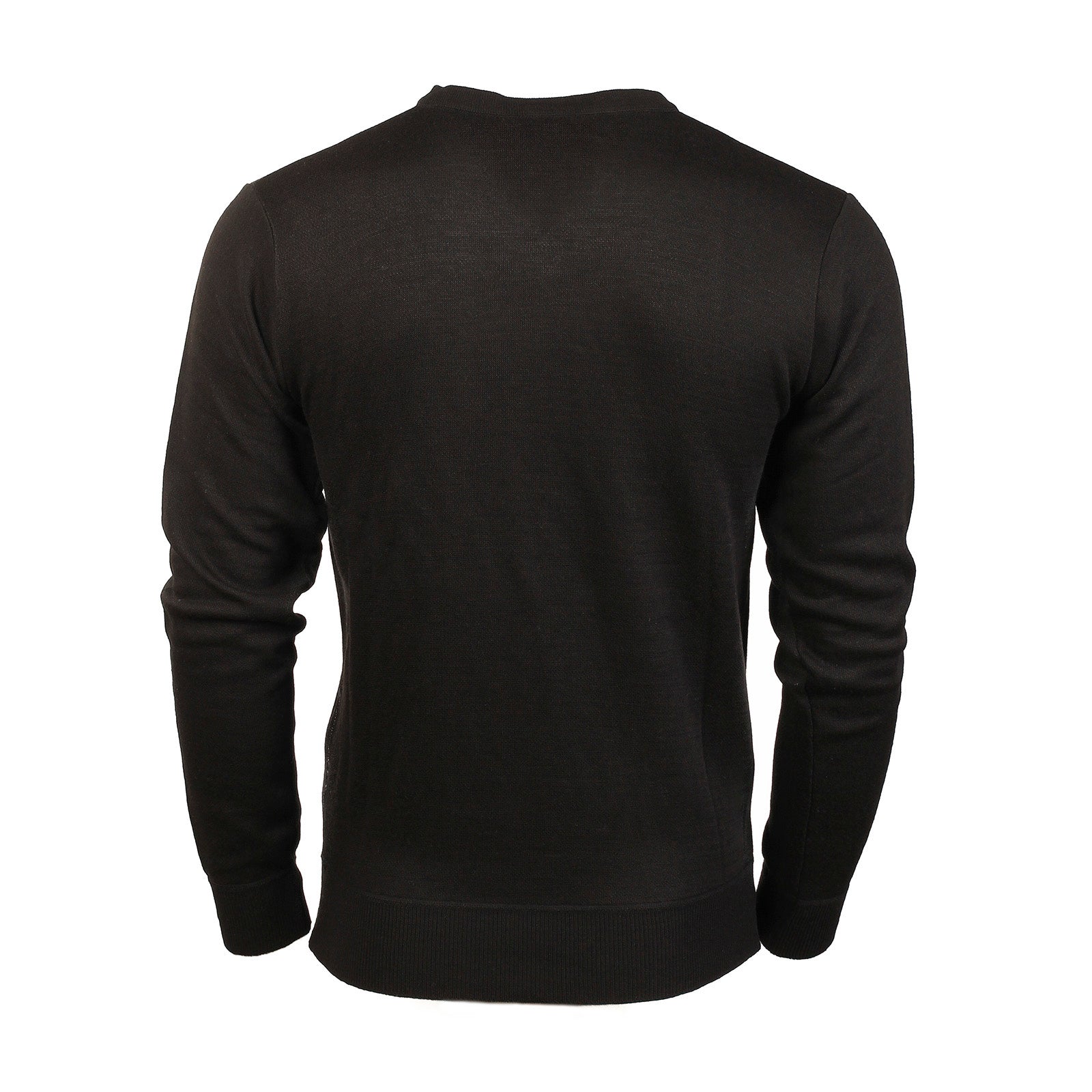Argyle Ballantrae Jumper V Neck Black