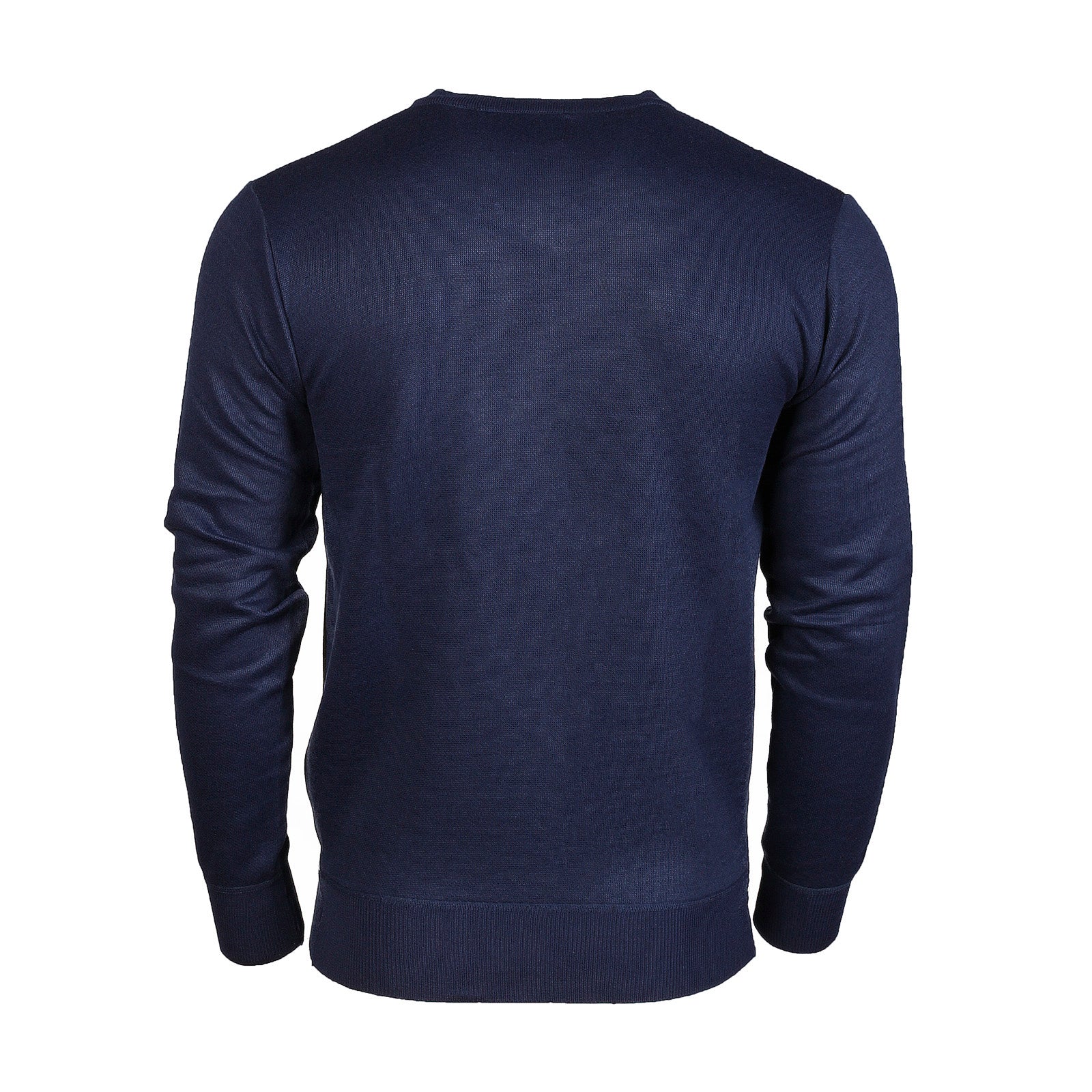 Men's V-Neck Argyle Jumper