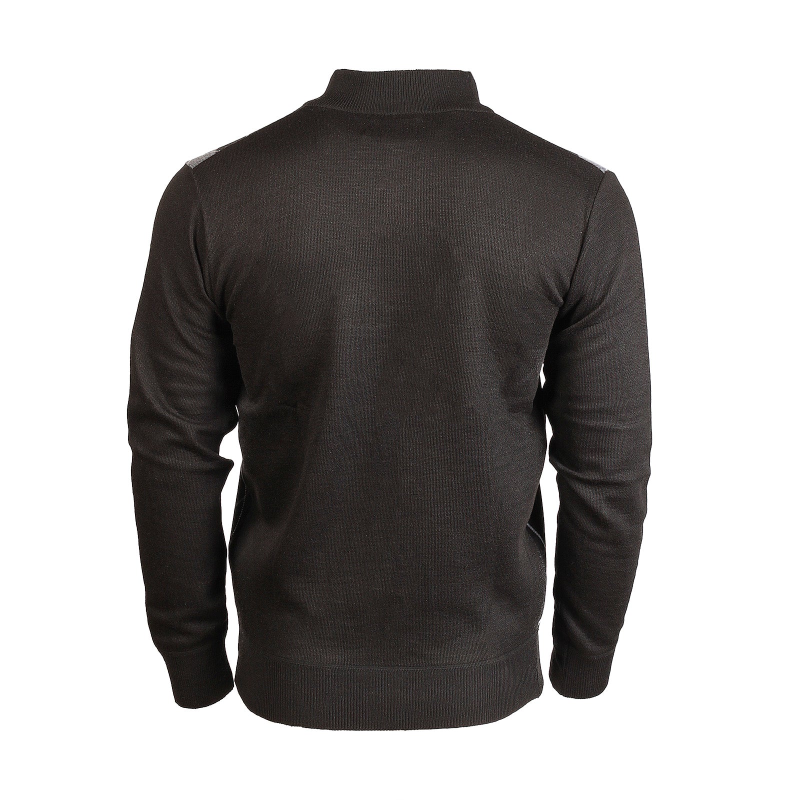 Argyle Ballantrae Jumper Half Zip Black