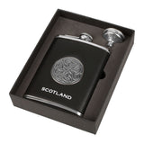 Celtic Emblem 8Oz Flask With Funnel
