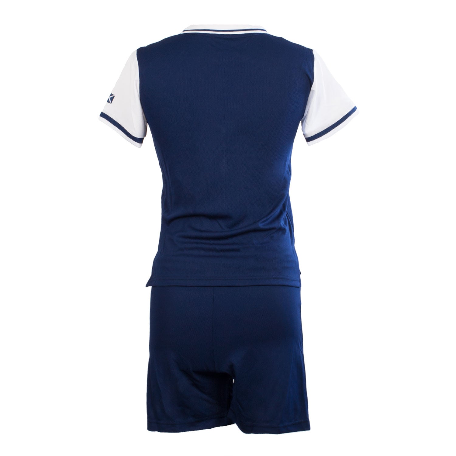 Kids Saltire Scotland Football Top Navy