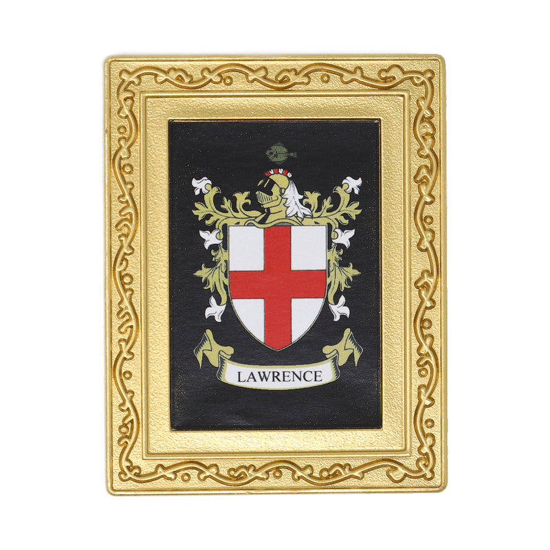 Coat Of Arms Fridge Magnet Lawrence