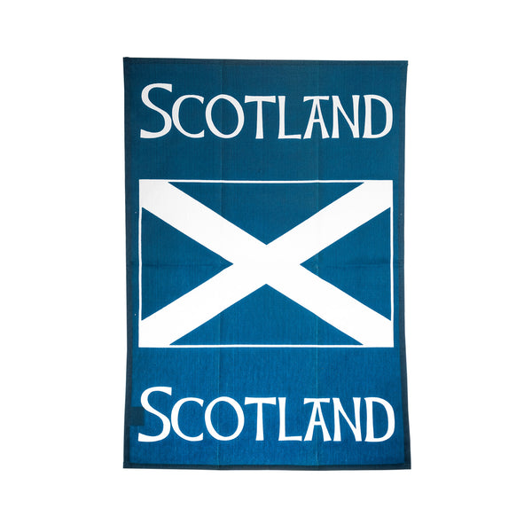 Scotland Saltire Tea Towel