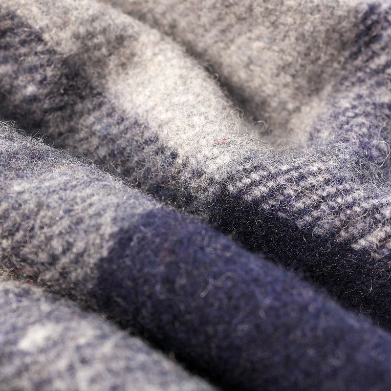 Check Knee Blanket Rust Check