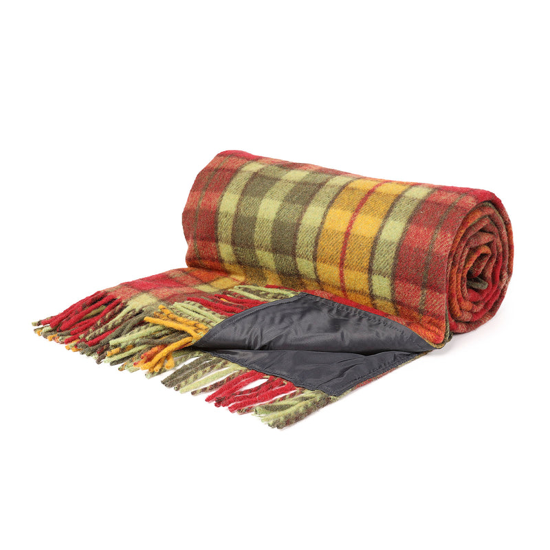 Tartan Picnic Blanket Stewart Natural Dress