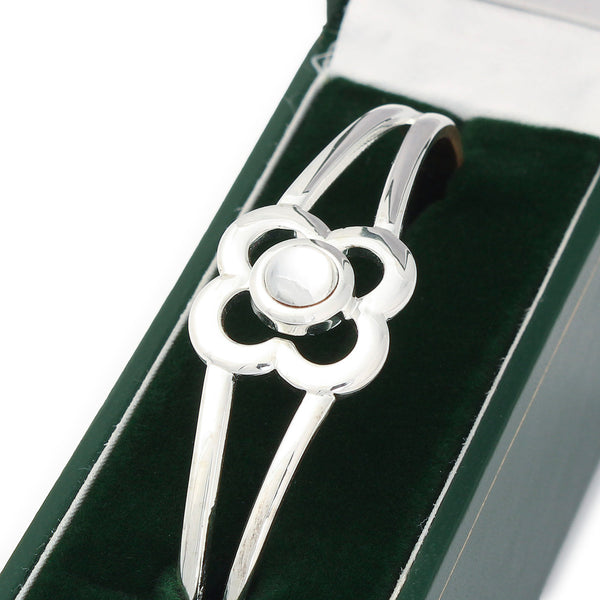 Art Pewter Bangle April