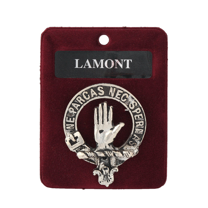 Art Pewter Clan Badge Lamont