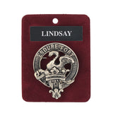 Art Pewter Clan Badge 1.75" Lindsay