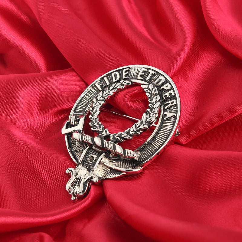 Art Pewter Clan Badge Macarthur