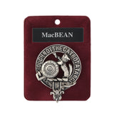 Art Pewter Clan Badge Macbean