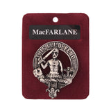 Art Pewter Clan Badge Macfarlane