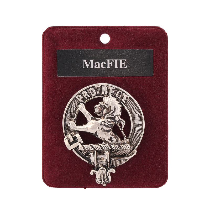 Art Pewter Clan Badge Macfie