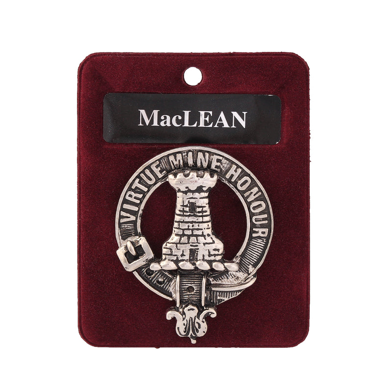 Art Pewter Clan Badge Maclean