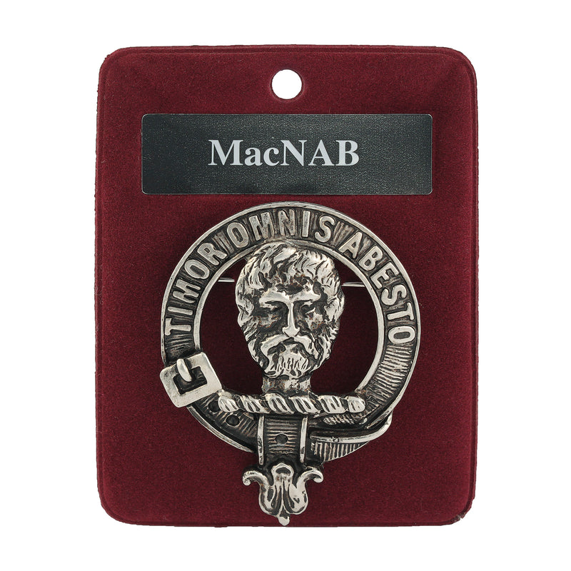 Art Pewter Clan Badge Macnab