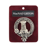 Art Pewter Clan Badge Macnaughton