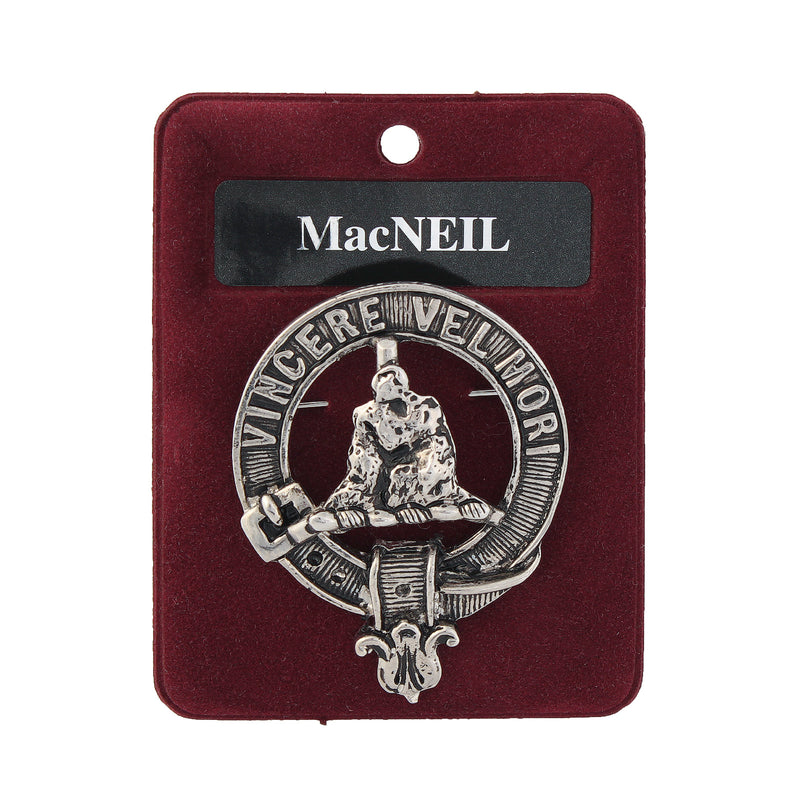 Art Pewter Clan Badge Macneil