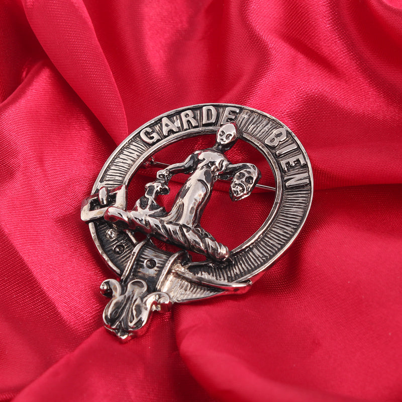 Art Pewter Clan Badge Montgomery