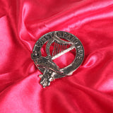 Art Pewter Clan Badge Rose