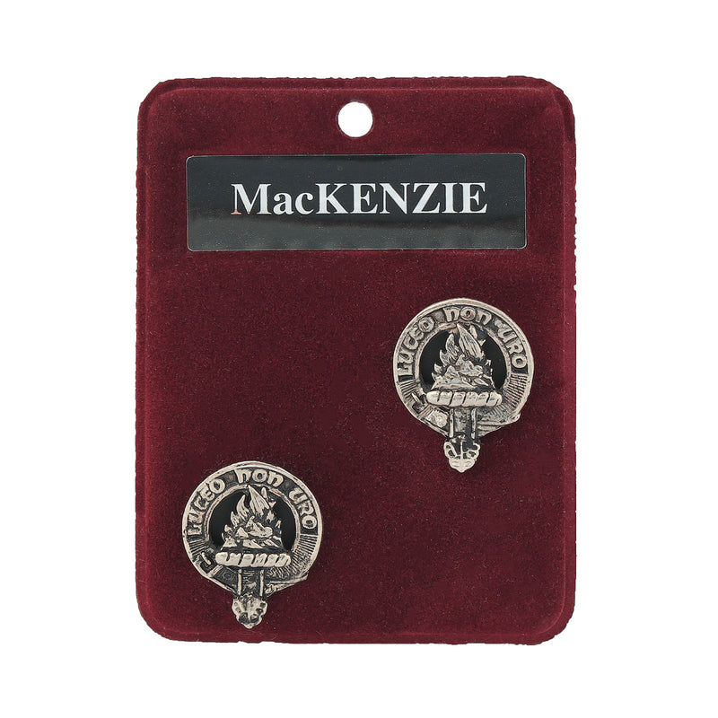 Art Pewter Cufflinks Mackenzie