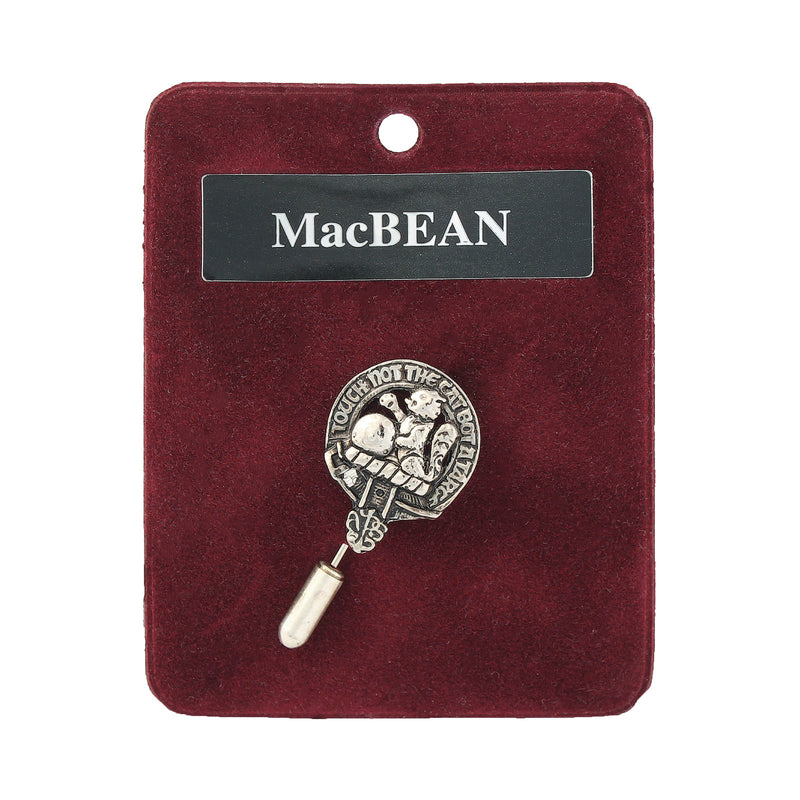 Art Pewter Lapel Pin Macbean