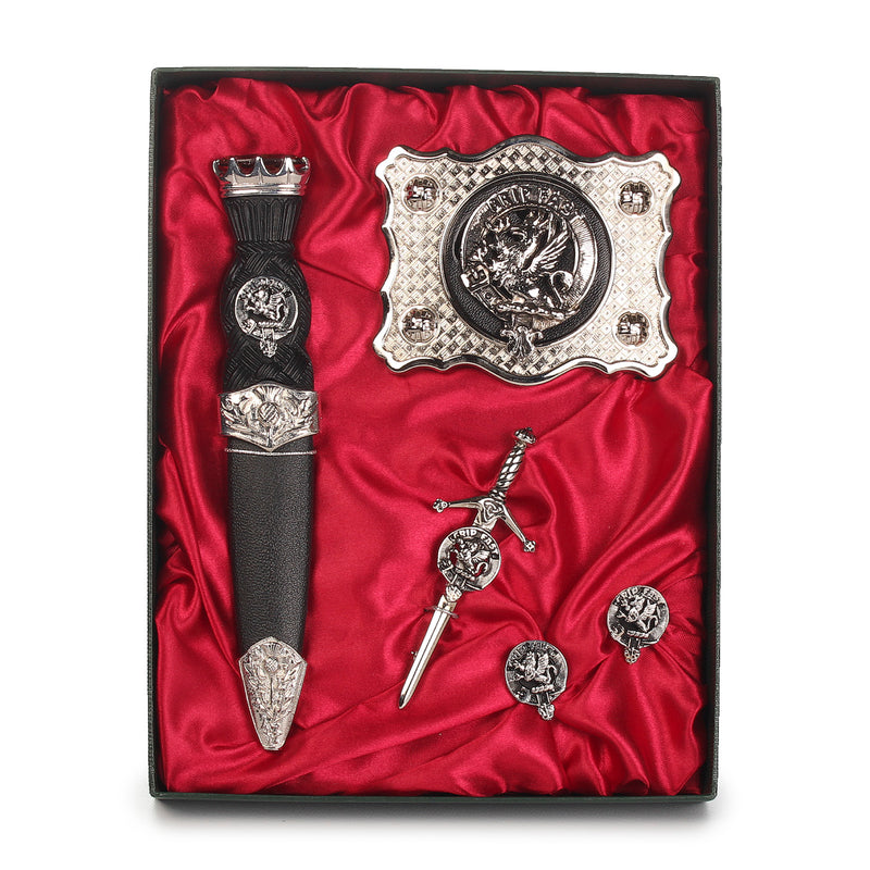 Art Pewter Clan Set Leslie