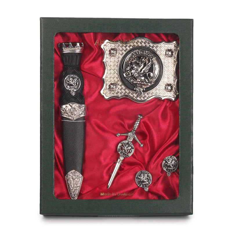 Art Pewter Clan Set Leslie