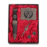 Art Pewter Clan Set Scots Thistle