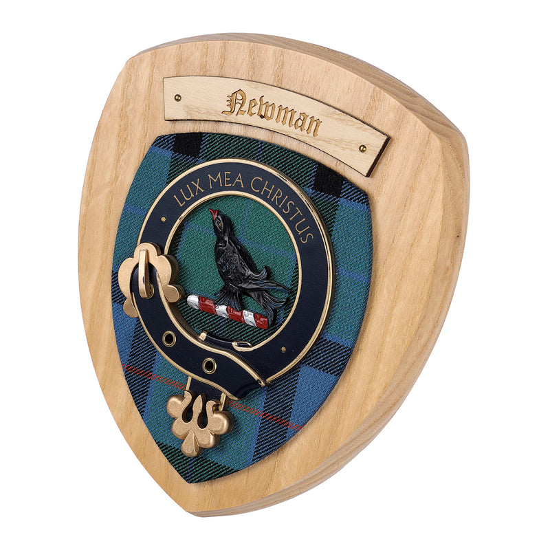 Clan Wall Plaque Newman