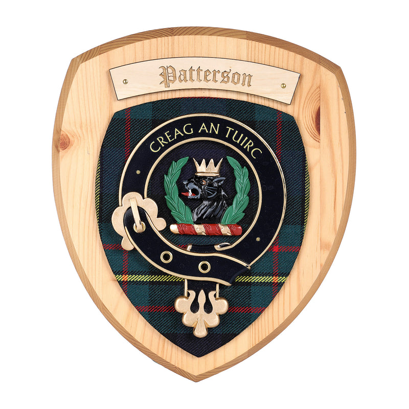Clan Wall Plaque Patterson