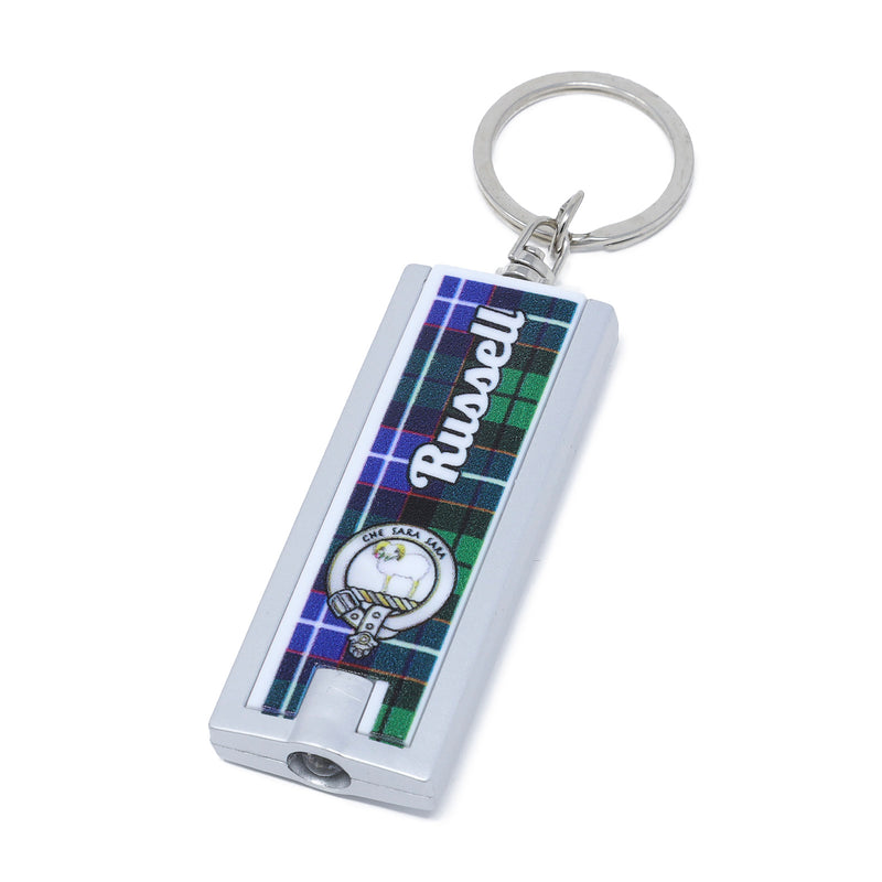 Clan Led Keyring Russell