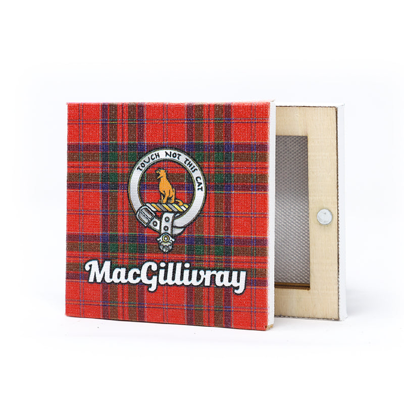 Clan Square Fridge Magnet Macgill