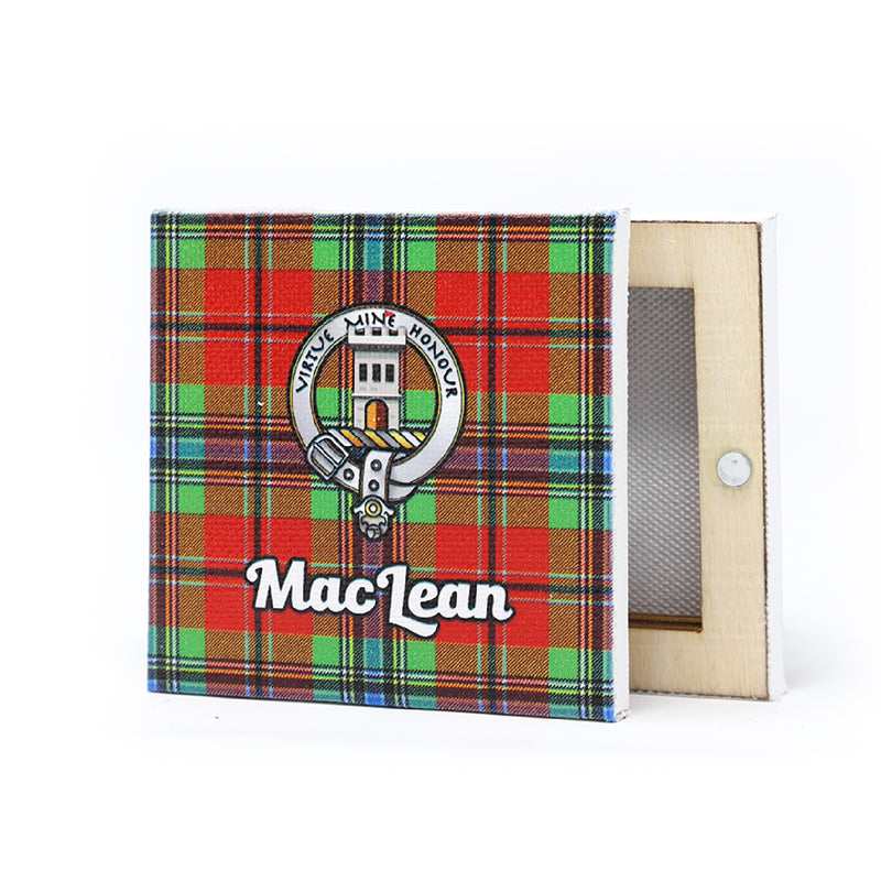Clan Square Fridge Magnet Maclean