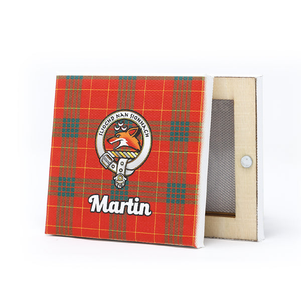 Clan Square Fridge Magnet Martin