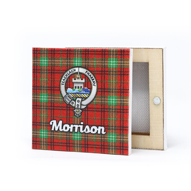 Clan Square Fridge Magnet Morrison