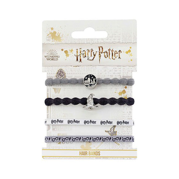 Hp Hogwarts & Sorting Hat Hair Band Set