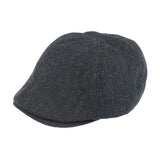 Men's Wool Blend Herringbone Flap Cap
