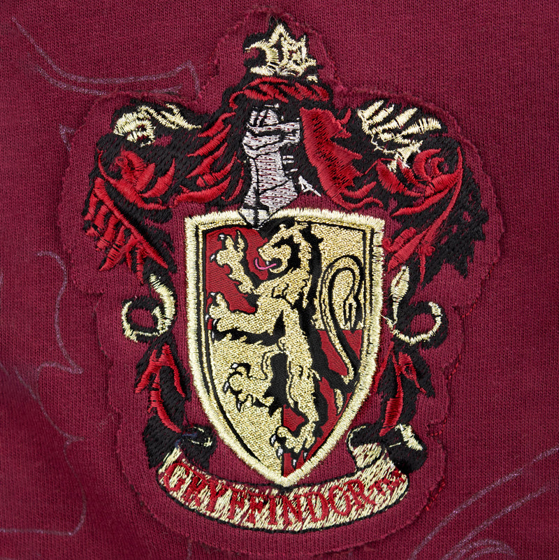 Ladies Gryffindor Cropped House Hoodie