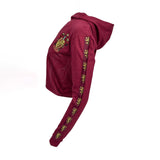 Ladies Gryffindor Cropped House Hoodie