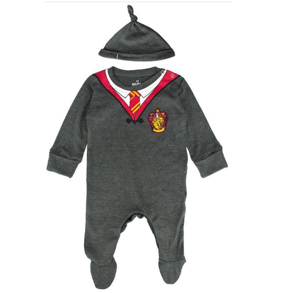 Hp Gryffindor Uniform Babygrow & Hat